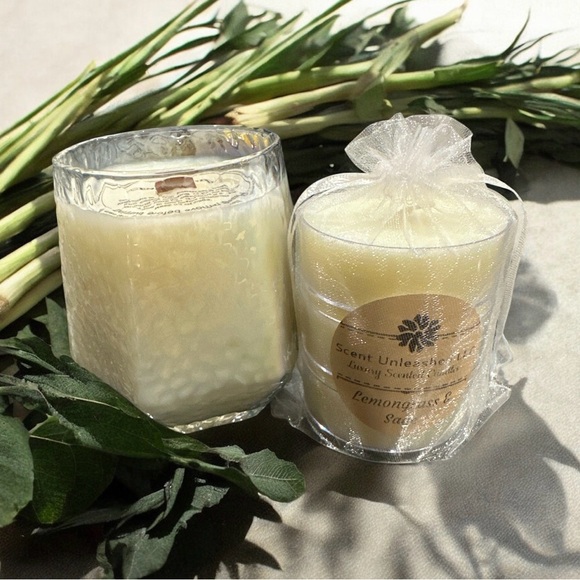 Lemongrass & Sage Candle Set, SCENT UNLEASHED LLC - Picture 2 of 2